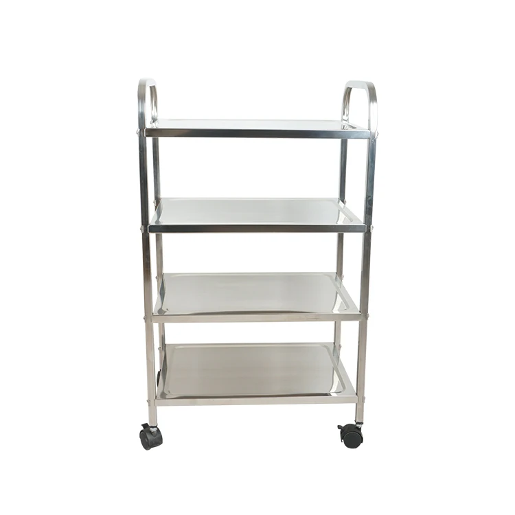 stainless steel meat trolley