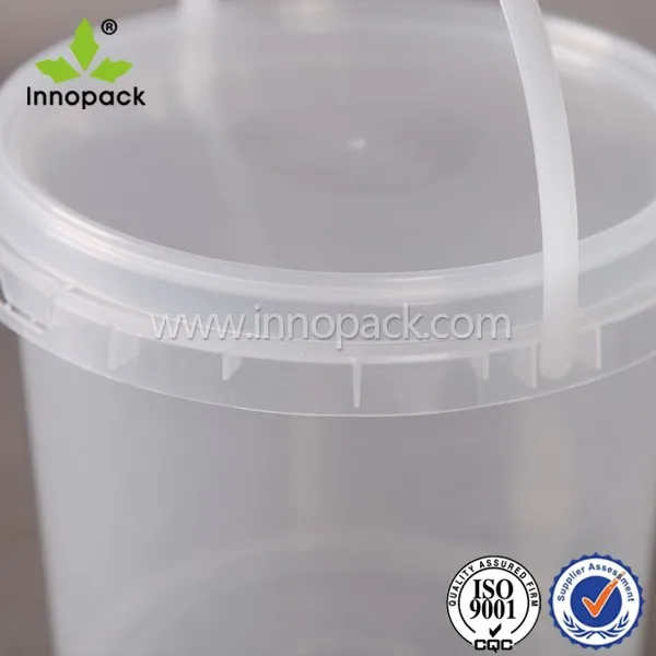 5l / 10l / 15l Clear Plastic Bucket With Lid - Buy Plastic Bucket,5l ...