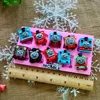 F1145 fondant toy train silicone mold cake decorating tools Thomas and his friends