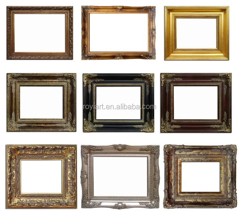 Royiart Wooden Painting Frame With Corner Ornates Buy Wooden Painting
