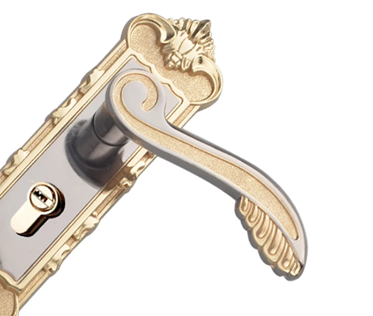 2017 Hot Sell Wrought Iron Euro Door Handle With Best Quality And Low