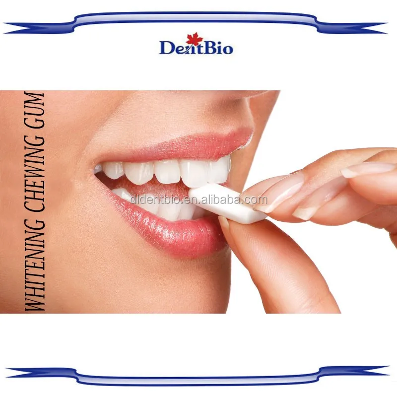 Whitening Xylitol Sugar Free Chewig Gum Teeth Whitening Chewing Gum