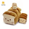 China factory Bread Plush stuffed toy customized size plush bolster pillow
