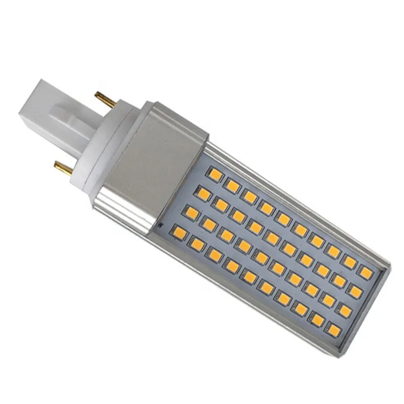 Horizontal CFL Lamp electronic ballast compatible G24d 2-pin led Bulb 6W