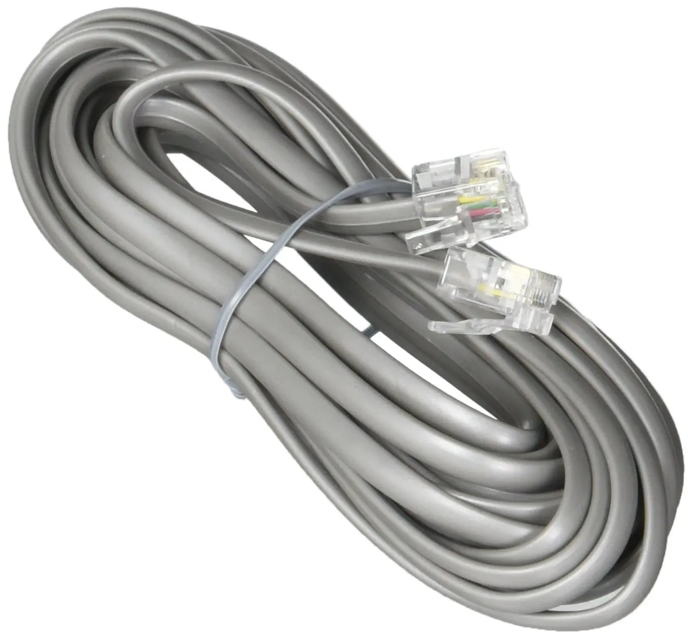 Кабель для домашнего телефона. Сетевой кабель Rexant RJ-11 6p4c 10m White 18-3101. Телефонный кабель RJ-11 (6p-4c). Rj11 кабель 0,2 м. Телефонный провод RJ 11 RJ 12.