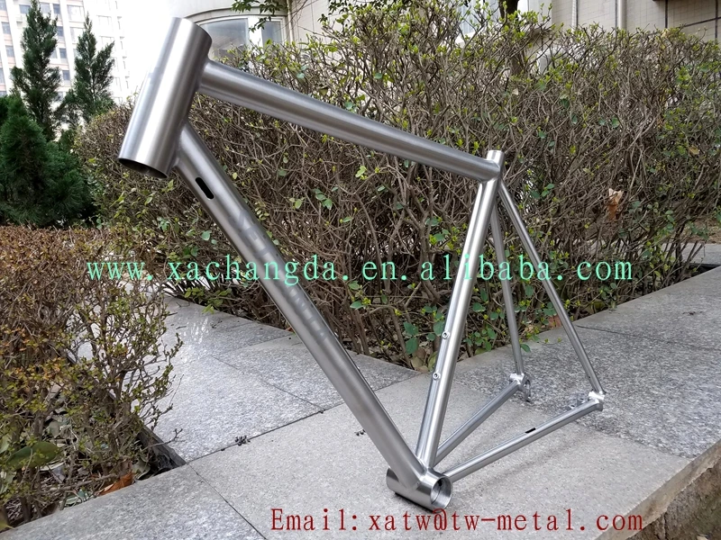 Ti Cyclocross Bike Frame With Flat Mount Ti Cyclocross Bike Frame