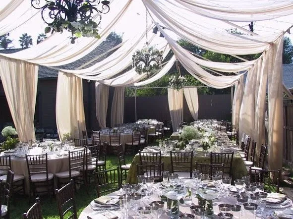 Pipe And Drape Fittings Wedding Stage Fiber Backdrop Panels Buy