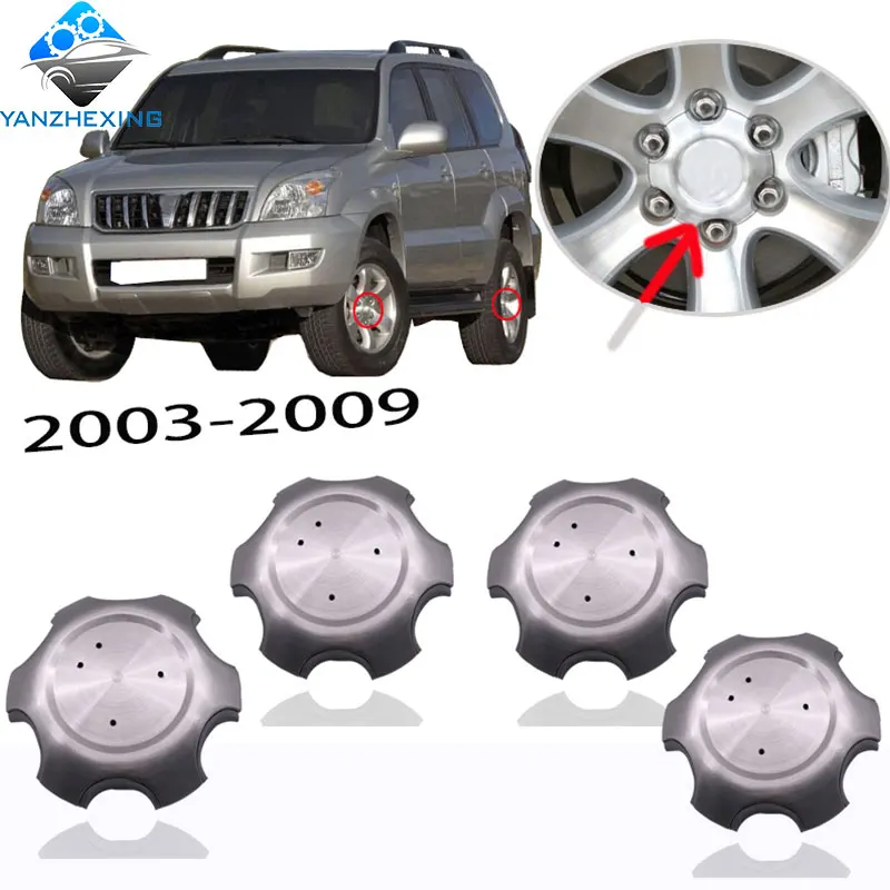 toyota landcruiser alloy wheel centre caps