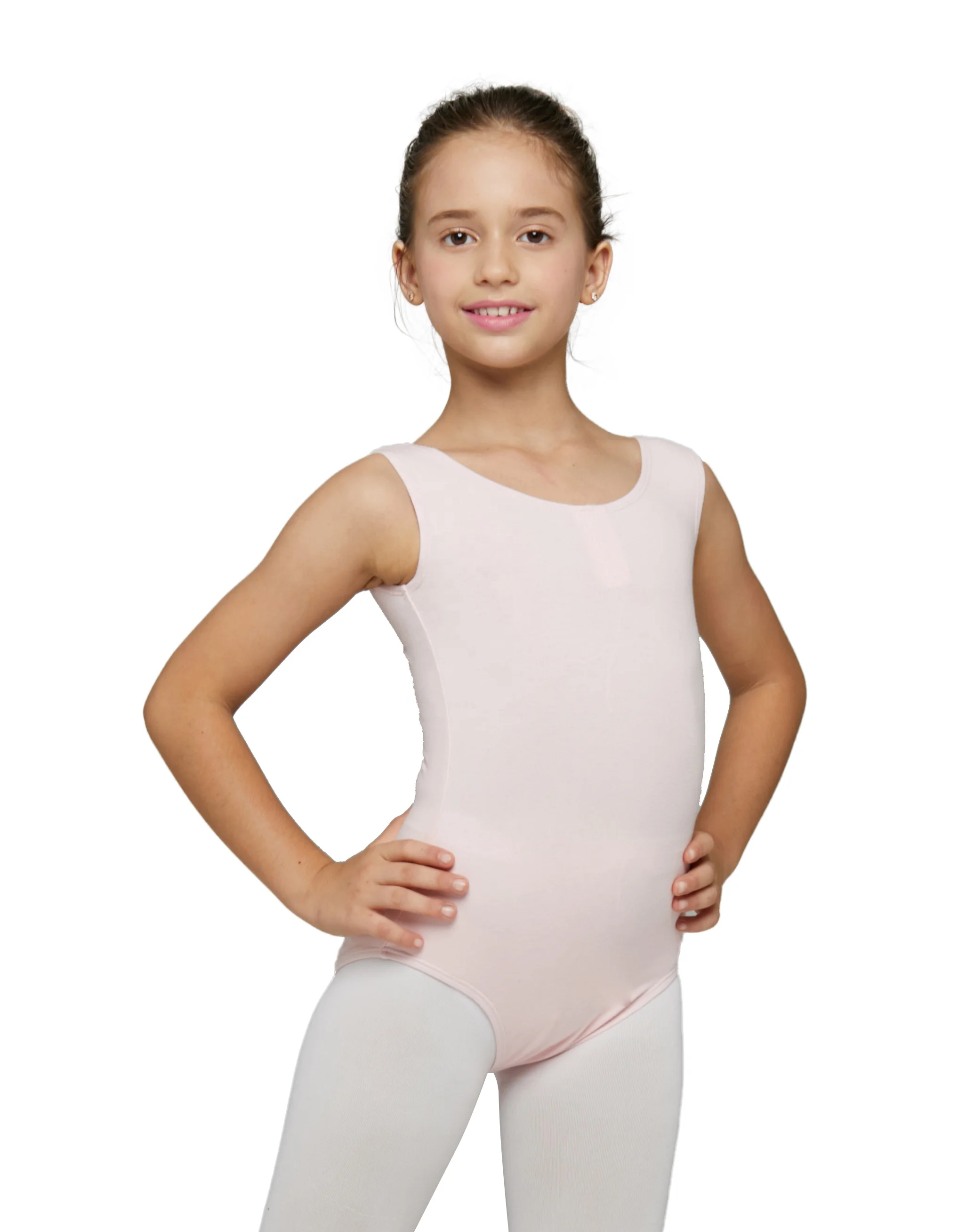 New Style Underwear Purple Sleeveless Kids Leotar Ballet 
