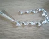 DIY crystal octagon garland crystal drop beads decoration