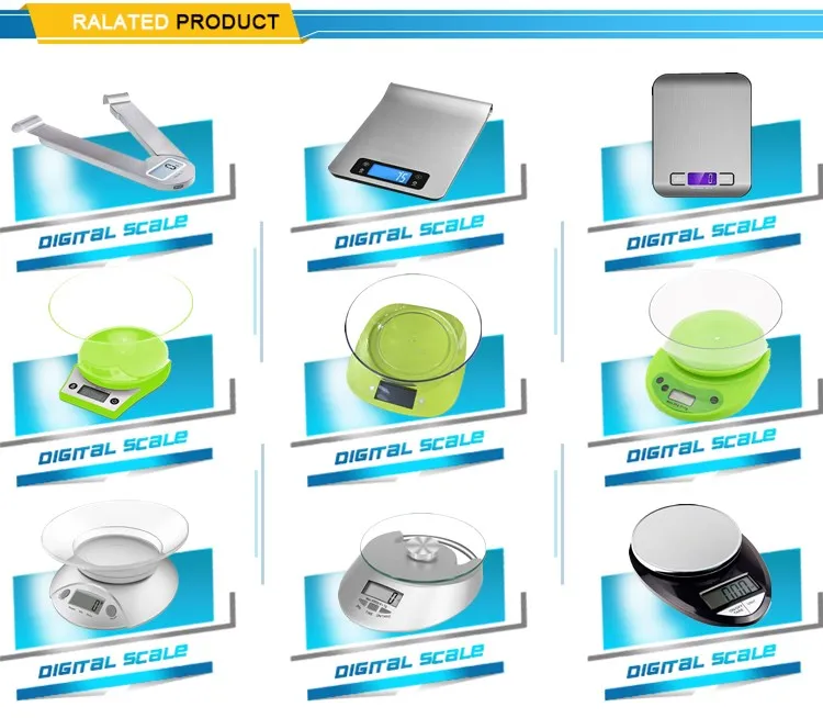 Khsc009 King Height 11lb/5kg Kitchen Scales Stainless Steel Digital