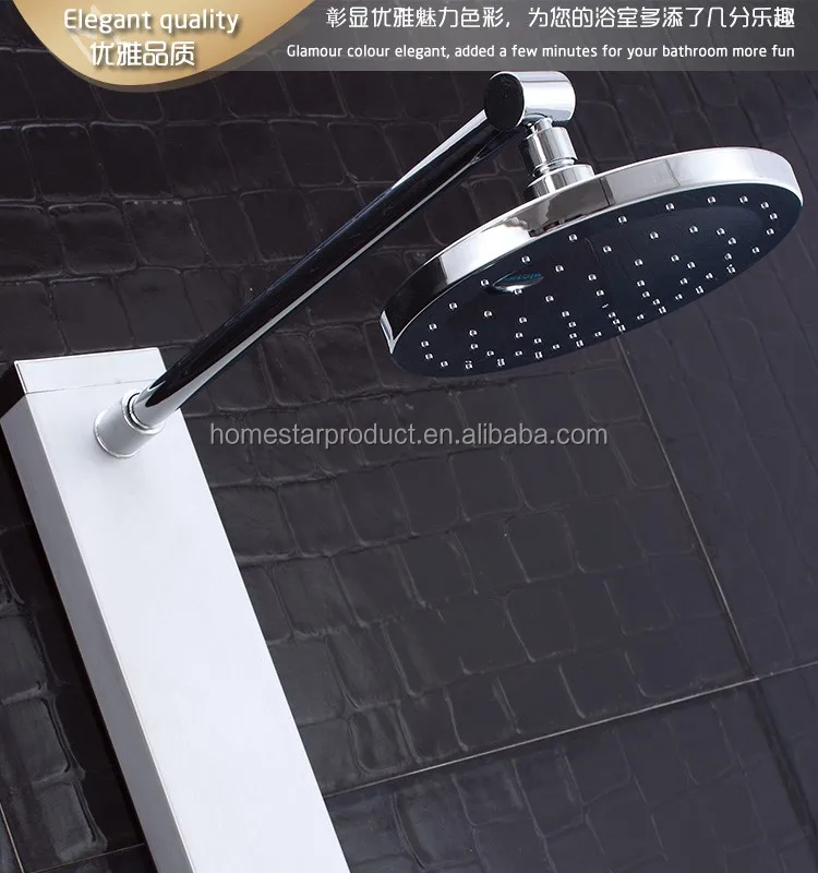 Stainless Steel Shower Panel Tower With Rainfall Shower Head,3