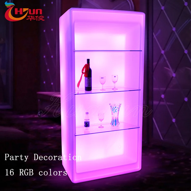 Modern Comfortable Remote Control Luminous Plastic Led Display