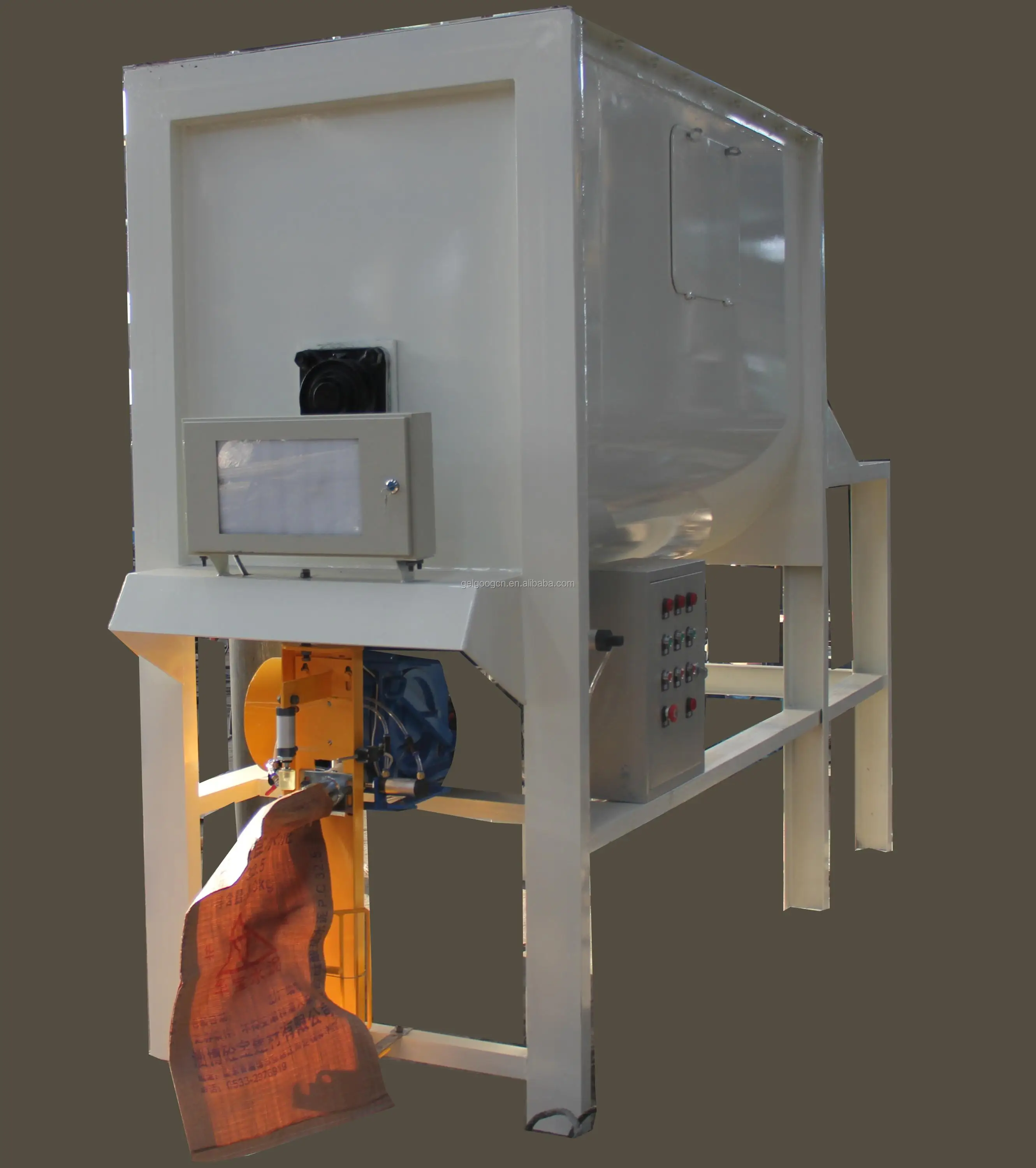 High Efficiency Concrete Mixer Automatic Dry Mortar Mixing And Packing