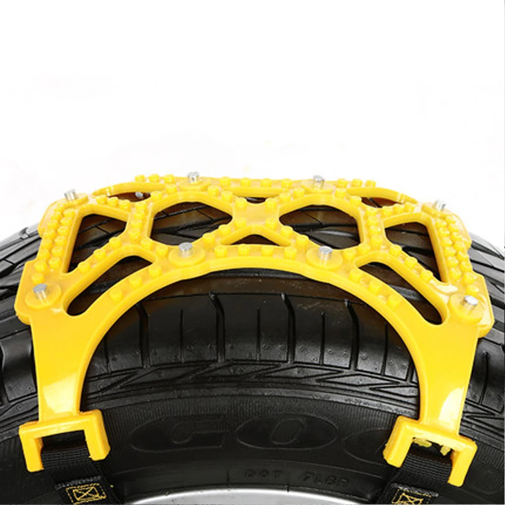 Atli Anti Skid Square Twisted SUV 4X4 Plastic Snow Easy Install Font Tire Chain For Passenger Car