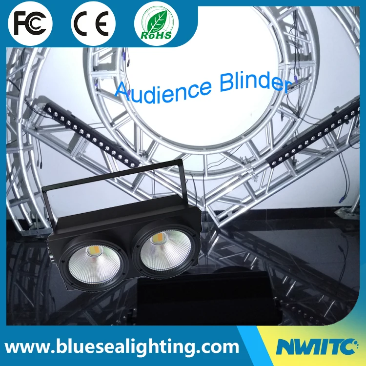 Audience light warm white led cob par with lens