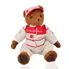 Customize plush cool racing driver bear toy with uniform