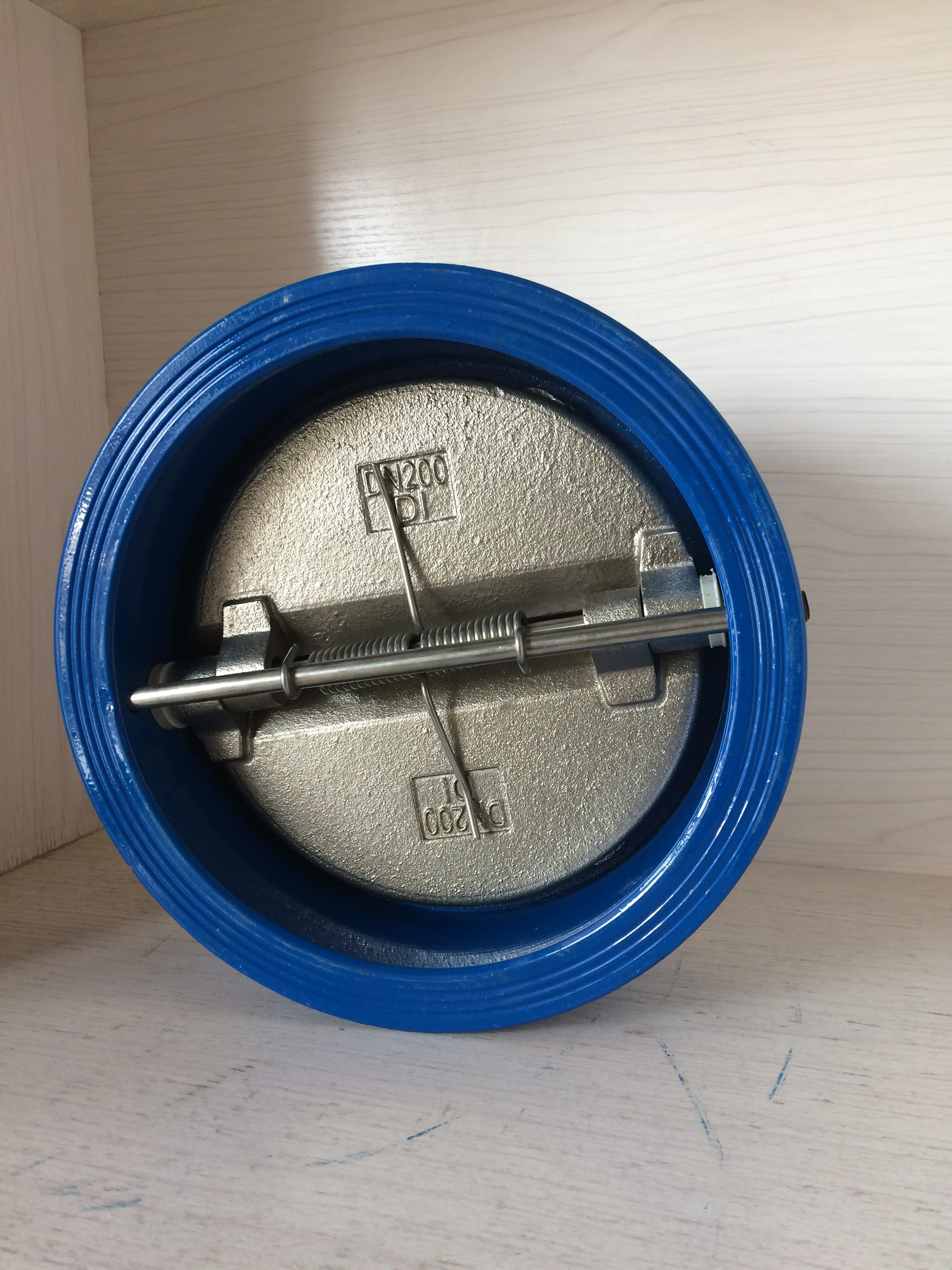 dh77x wafer type dual plate check valve