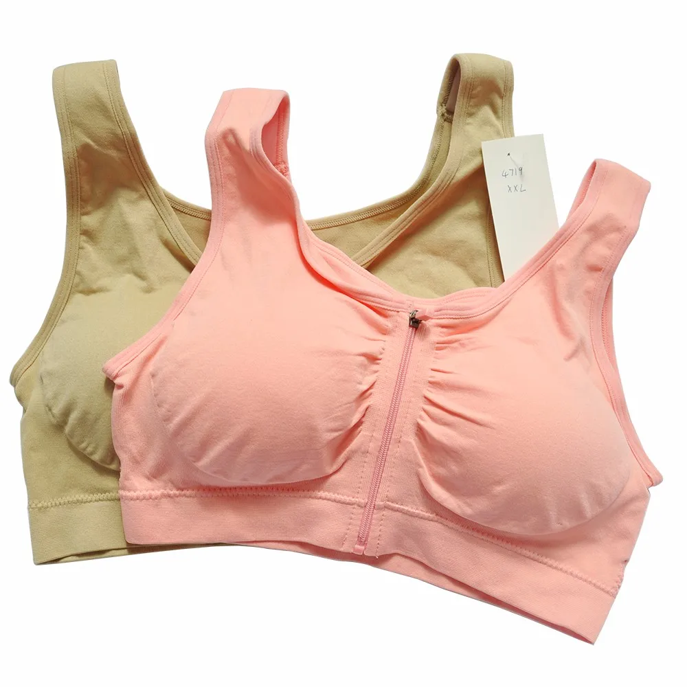 genie bra with zipper front