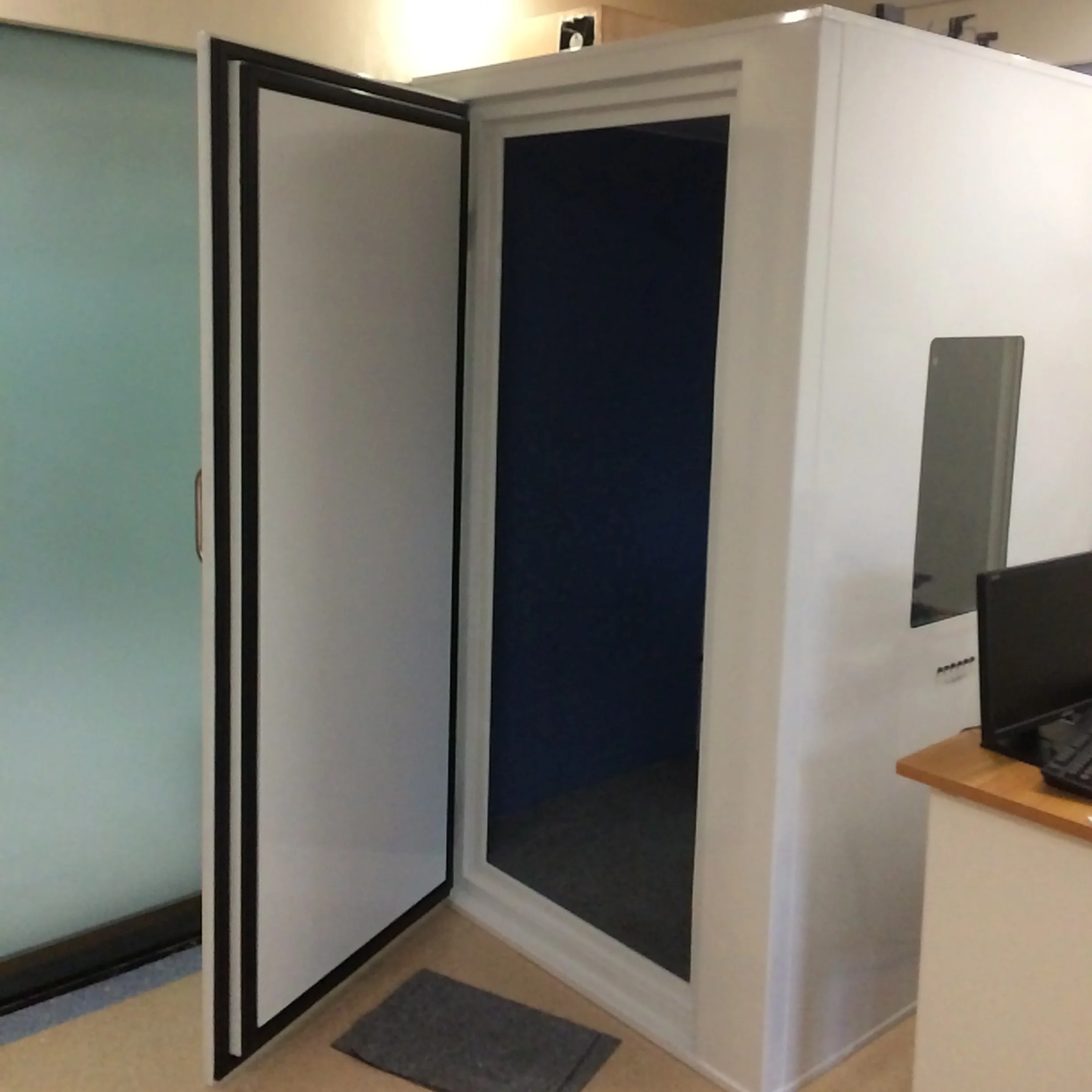 
Single-door Audiometric Booth, Sound Booth, Soundproof Booth 1.2m*1.2m 