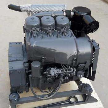 F3l912 Deutz 3 Cylinder Air-cooled 24hp-54hp Diesel Tractor Engine ...