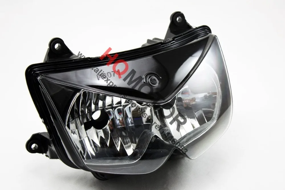 VITCIK Motorcycle Headlight Assembly for ZX-10R ZX10R Ninja 2004 2005 04 05 Head Light Lamp Assembly Kit Frames & Fittings Black Motorbikes, Accessories & Parts