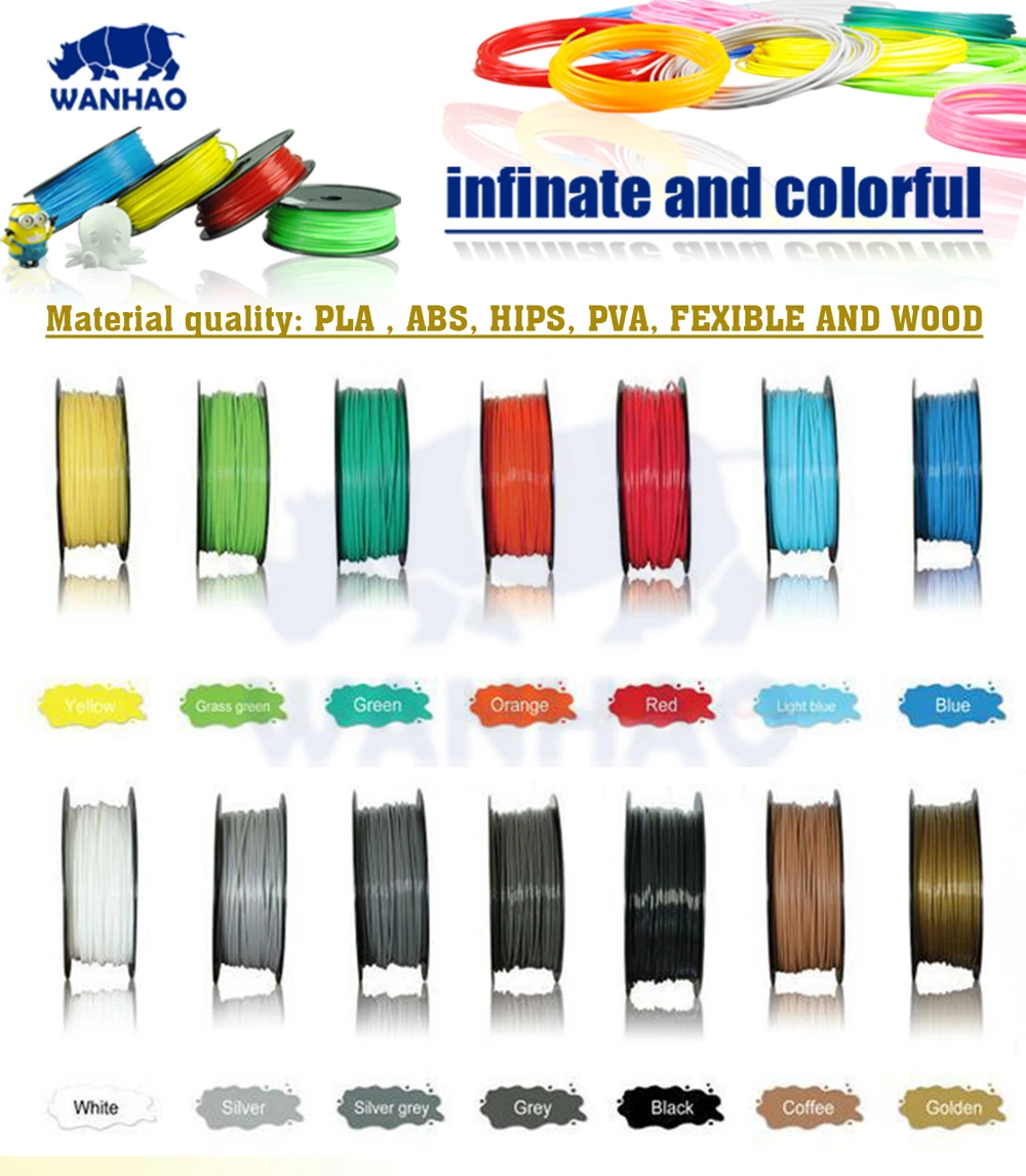 1.75mm 3mm Abs Filament 37 Colors 1kg /spool,Reels Buy Abs Filament,1