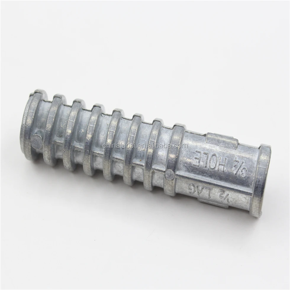 5/8" X 2" Lag Screw Expansion Shield Short Type Buy Short Zamac Lag