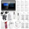 Fashion Design YL-M2BX LCD Screen GSM Wireless Control Home Burglar Security Alarm System with Shock Door Sensors