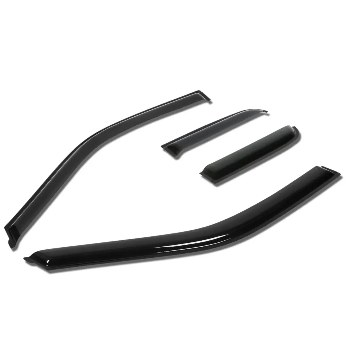 Lund 44033062 Black Textured Finish Hood Shield and Low Profile Vent Visor Combo Pack