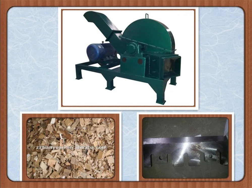 Large Scale Mobile Industrial Wood Chipper Shredder Mulcher Hard Wood ...