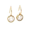 Wholesale Bear Round Fashion Stainless Steel Earrings Jewelry