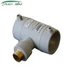 PE-RT II steel pipe fittings threaded joint electrofusion tee