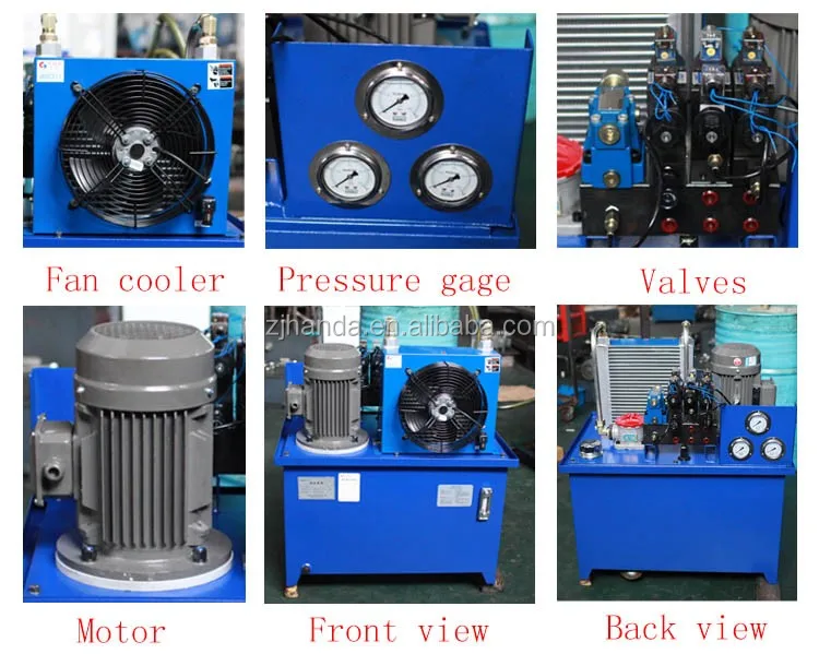 Hydraulic Power Unit With Fan Cooler Buy Hydraulic Power Unit