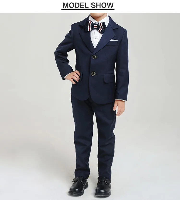 2019 Latest Design Children's School Uniform Boy's 2 Piece Suit Boys ...