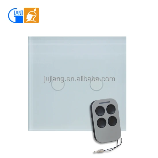 홈 오토메이션 무선 원격 LCD 터치 스크린 전등 스위치