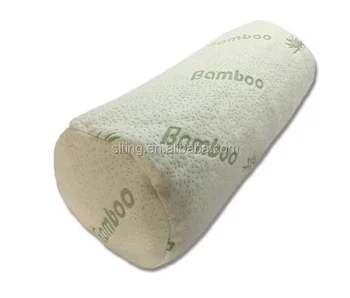 Shredded Memory Foam Bamboo Bolster Pillow Shredded Memory Foam Bamboo Bolster Pillow
