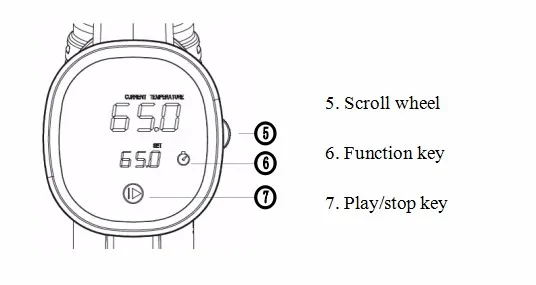 Black Bluetooth Sous Vide Precision Cooker 850 Watts kitchen appliance