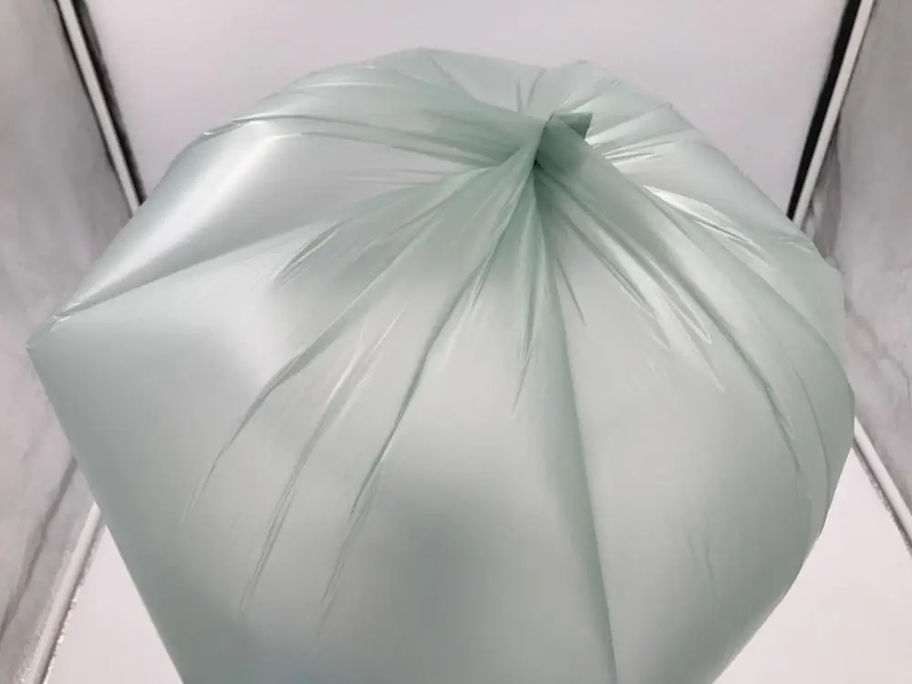 hdpe 13 加仑垃圾袋星形密封穿孔卷香一次性垃圾袋