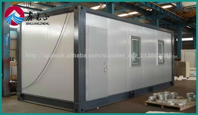 europea contenedor de casa del envase fabricado flatpack contenedores