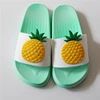 Factory Customize Logo Candy Color PVC Fruits Pattern Slippers for Women Outdoor