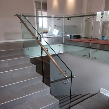 Interior Side Mount Standoff Glass Balustrade For Balconies Buy Side Mount Glass Balustrade Stair Railing Ideas Balustrades Prices Product On