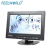 FEELWORLD Wide screen 7 inch portable lcd monitor vga with 12 volt dc touchscreen in factory low price