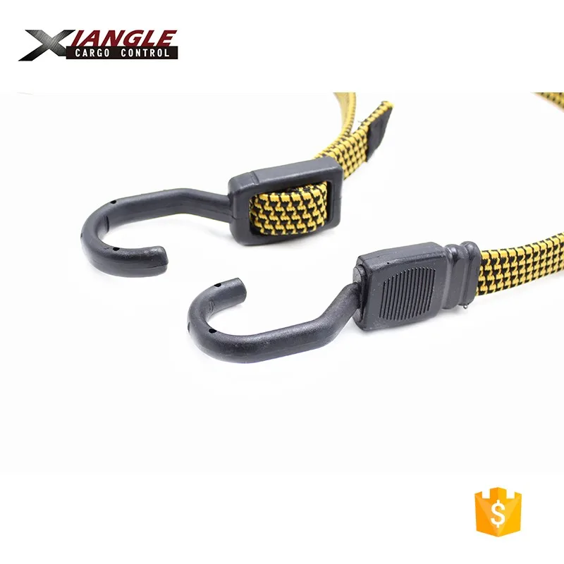 18mm Adjustable Flat Strap Elastic Bungee Cord With Plastic Hook Buy Flat Bungee,Flat Bungee