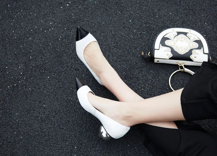 shoes with round ball heels