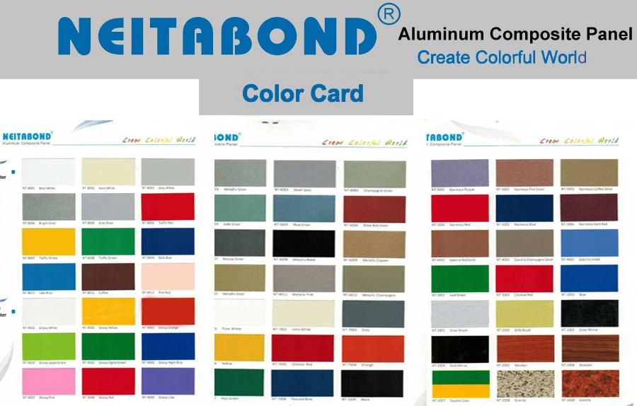 Material Color Chart