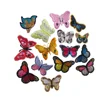 Custom Size Butterfly Patch Sequin patches Sew On Cartoon Patches For Kids Clothes Jacket Hat Badges Iron On Clothes