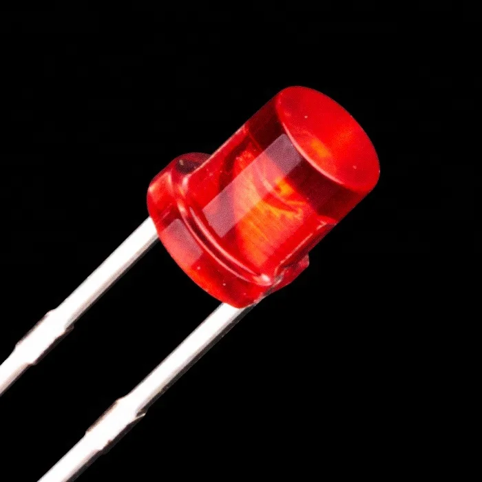 3mm 5mm 8mm Flat Top Yellow White Green Blue Amber White Dip Led Chip Diode