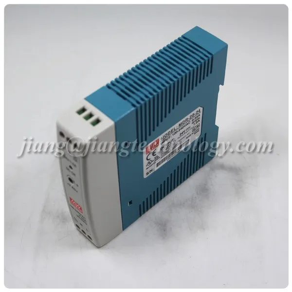 Meanwell MDR-20-24 24VDC 1A DIN Rail Power Supply