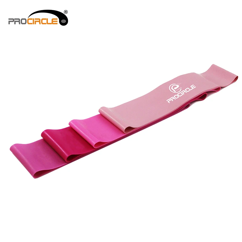 Latest Custom Printed Training Pink Fitness Band Resistance Loop Buy